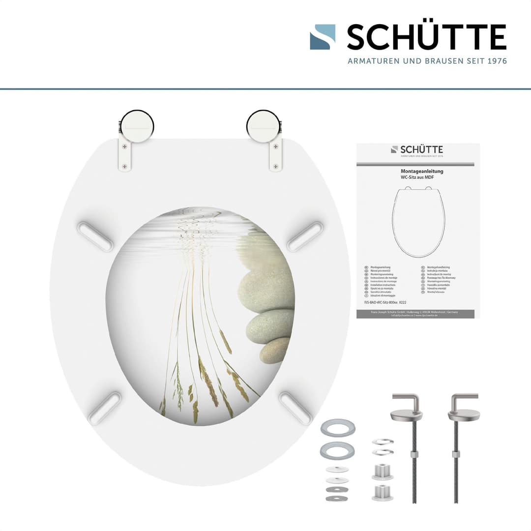 Schütte WC-Sitz Balance | Mehrfarbig