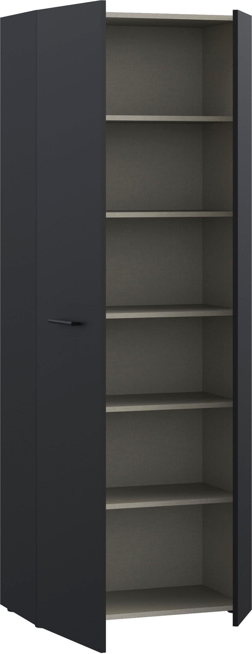 FORTE Schuhschrank NET306 | Schwarz