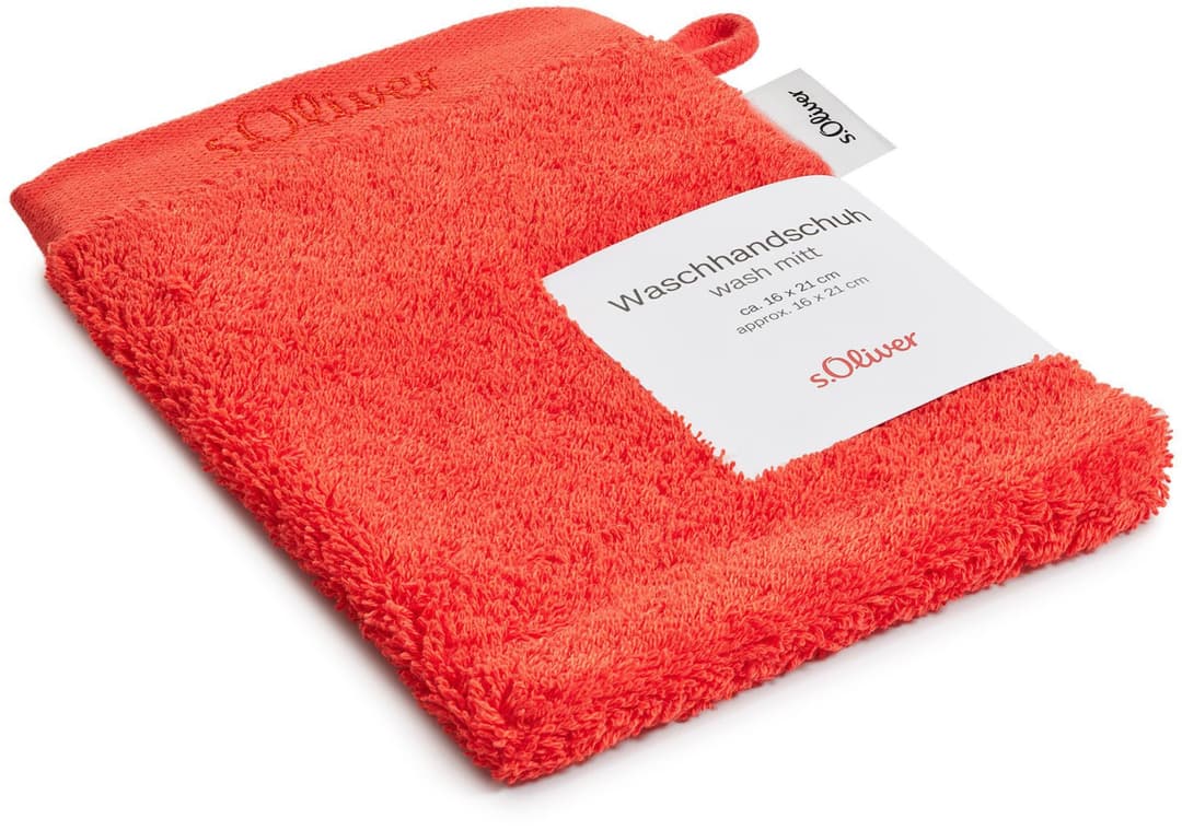 s.Oliver Waschhandschuh | Rot