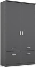 rauch Kleiderschrank Bremen | Grau