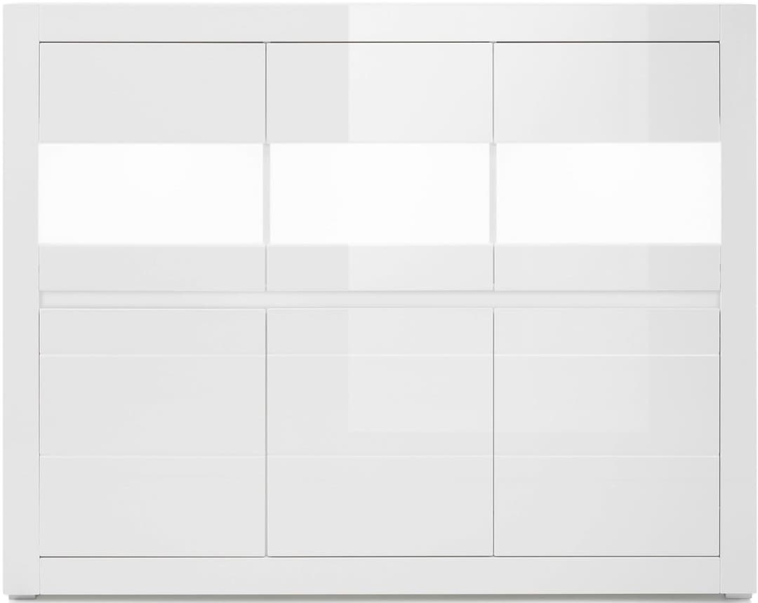 Home affaire Highboard Carat | Weiß