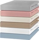 SETEX Spannbettlaken GOTS Feinbiber | Beige 5