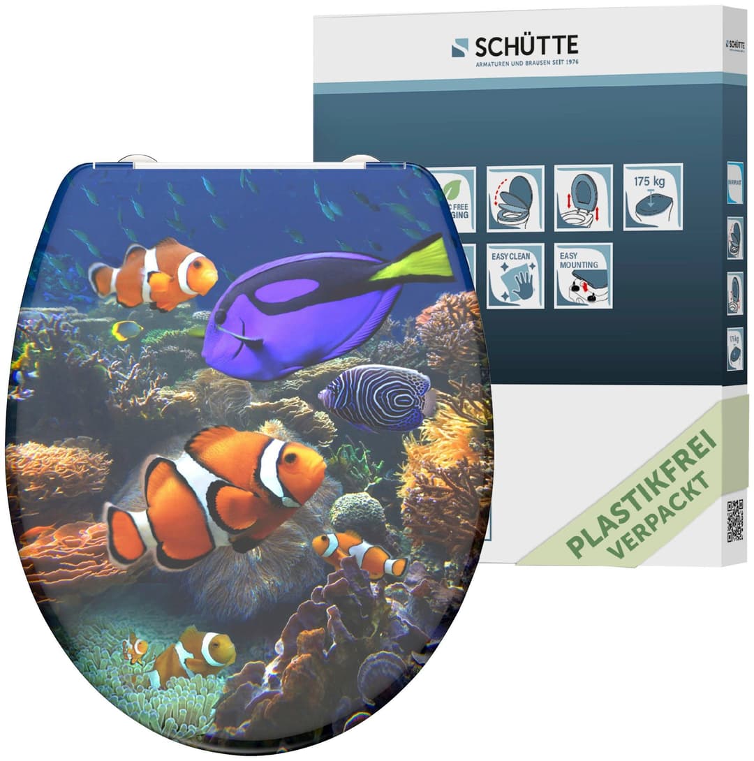 Schütte WC-Sitz SEA LIFE | Mehrfarbig