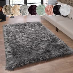 Paco Home Fellteppich Playa 960 | Grau