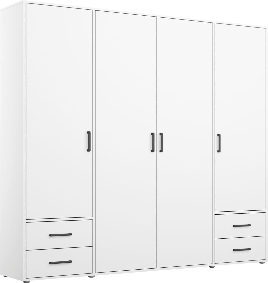 rauch VOYAGER Kleiderschrank | Weiß