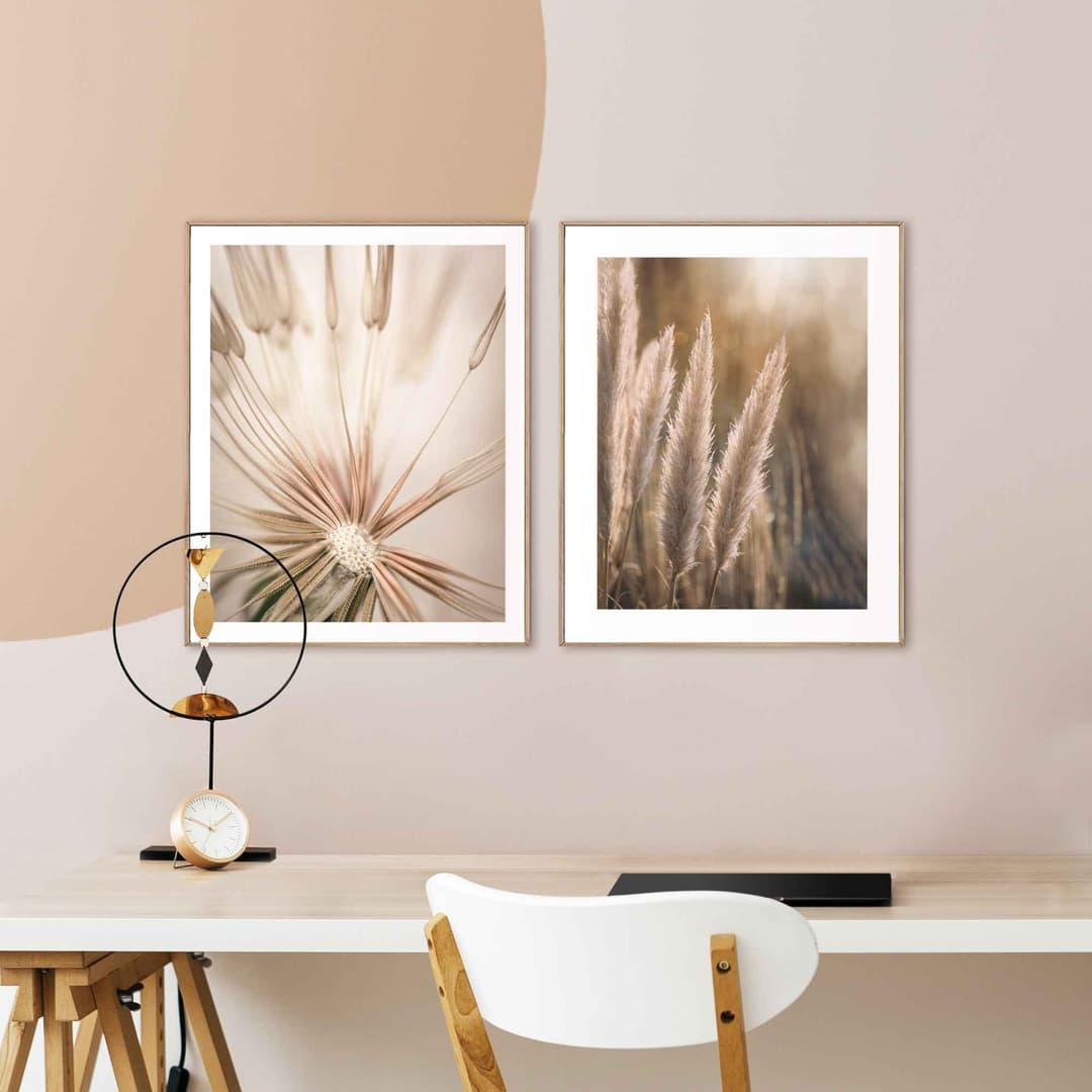 Reinders! Wandbild Natur Botanisch | Beige