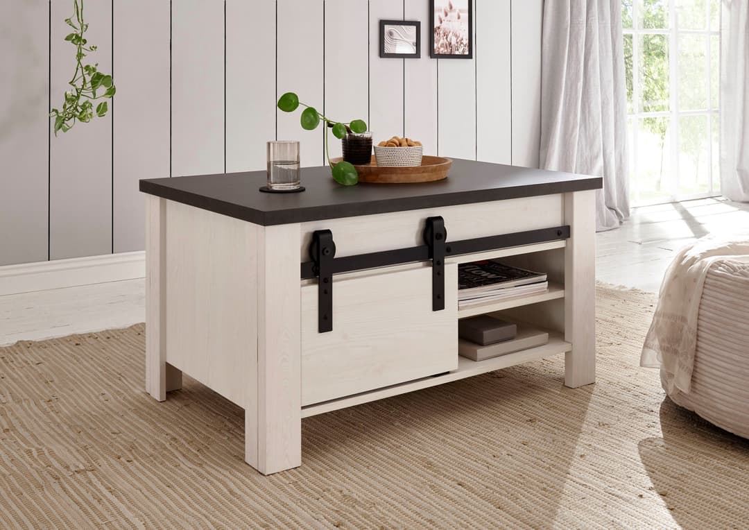 Home affaire Couchtisch SHERWOOD | Weiß