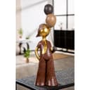GILDE Dekofigur Figur Ballonjunge | Braun 2