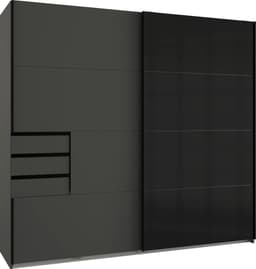 Wimex Schwebetürenschrank Saigon | Schwarz