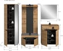 Home affaire Garderoben-Set REHAT | Holztöne 5