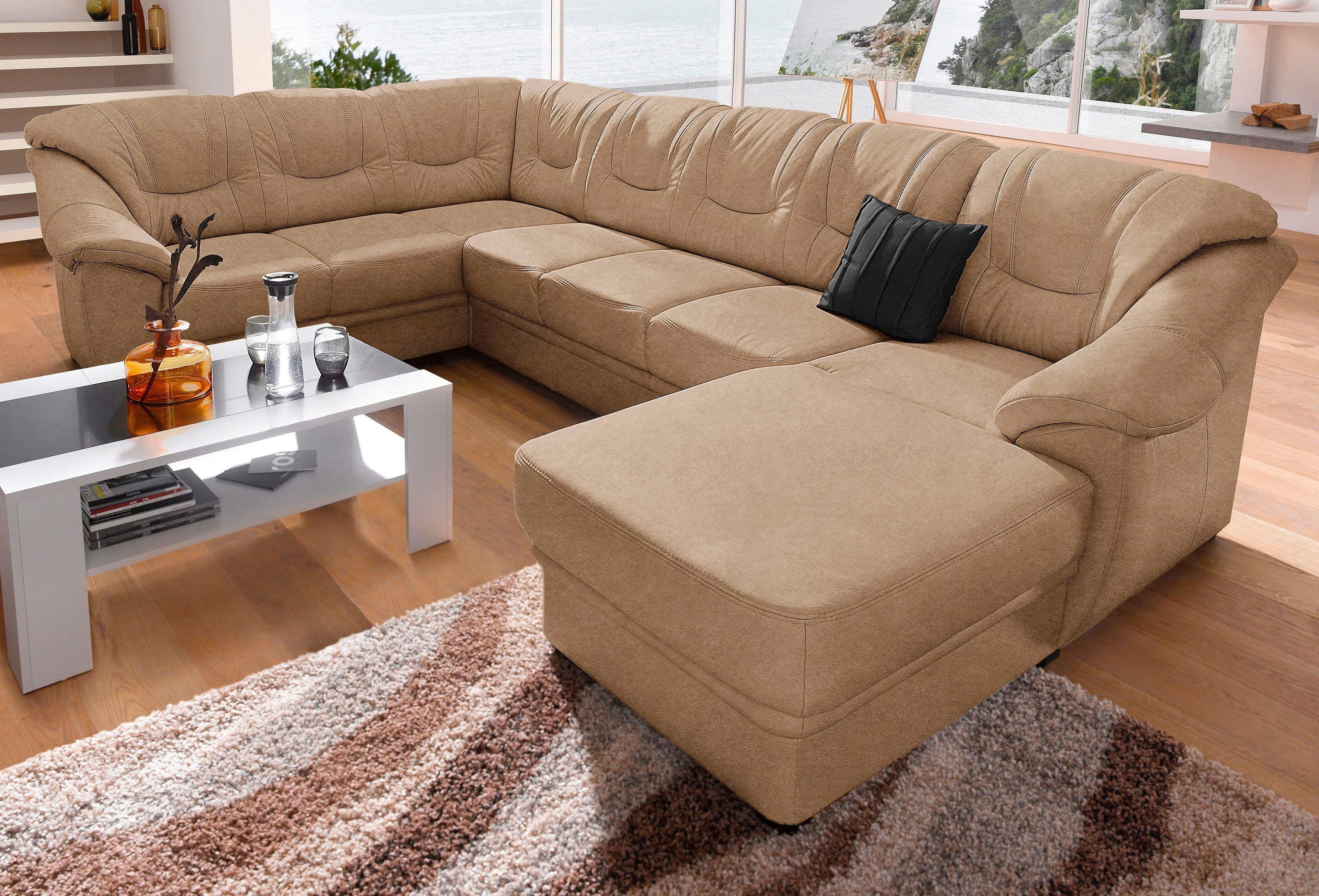 sit&more Wohnlandschaft Savona U-Form | Beige