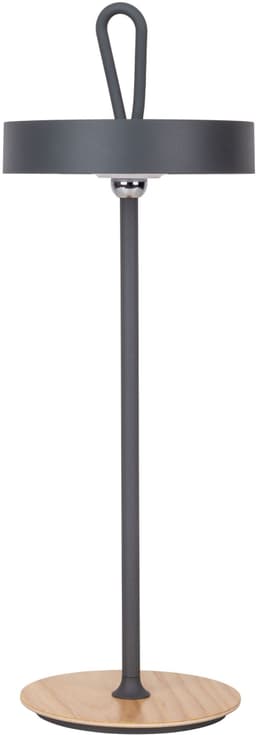 OTTO home LED Tischleuchte Ellvra | Grau