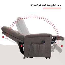 Duo Collection TV-Sessel Whitehorse XXL | Grau
