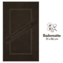 HAMMETEX Badematte Hotelmatte | Braun 5