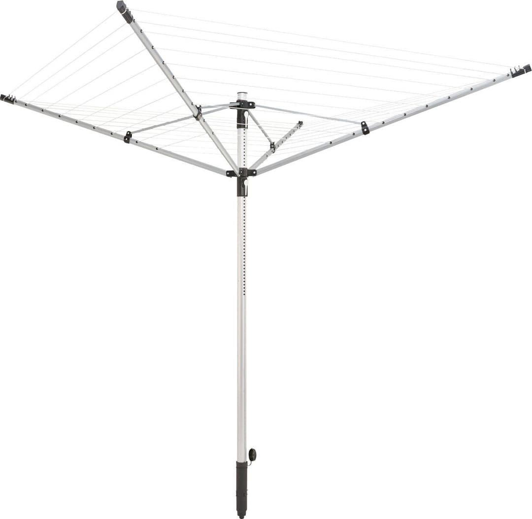 Leifheit Wäschespinne LinoPush 500 | Silber