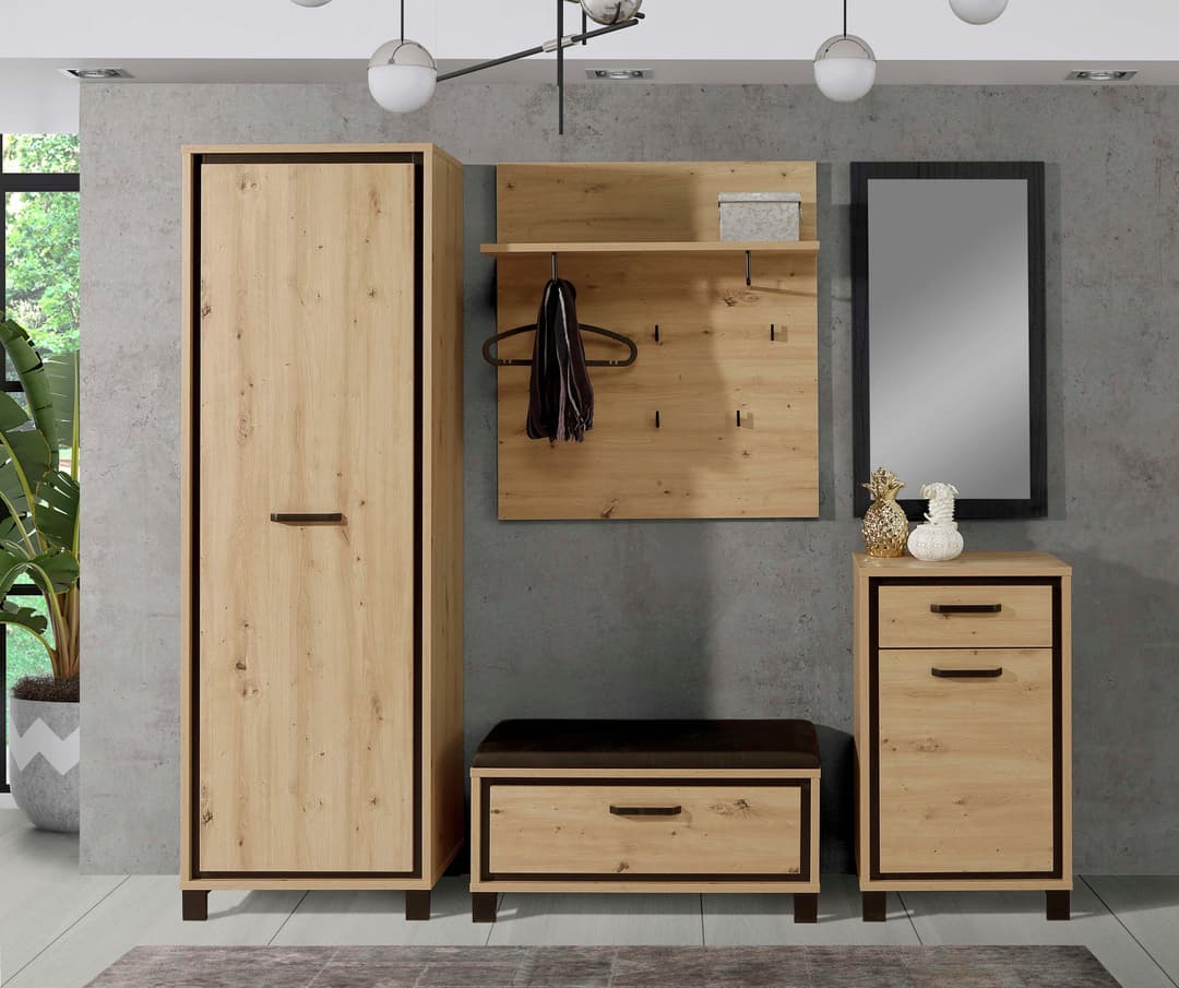 FORTE Schuhkommode Trondheim | Holztöne