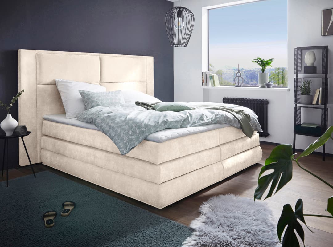 COLLECTION AB Boxspringbett Copenhagen | Beige