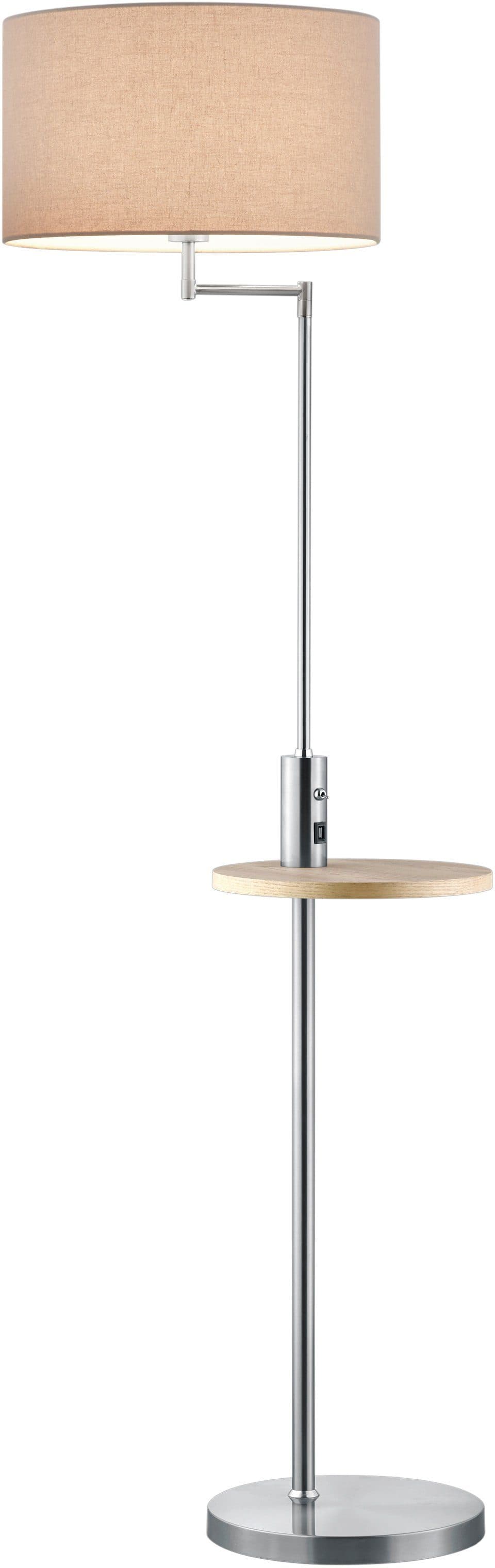 TRIO Leuchten Stehlampe Claas | Grau