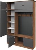 borchardt Möbel Garderobenschrank Kompakta Höhe 202 cm | Holztöne 4