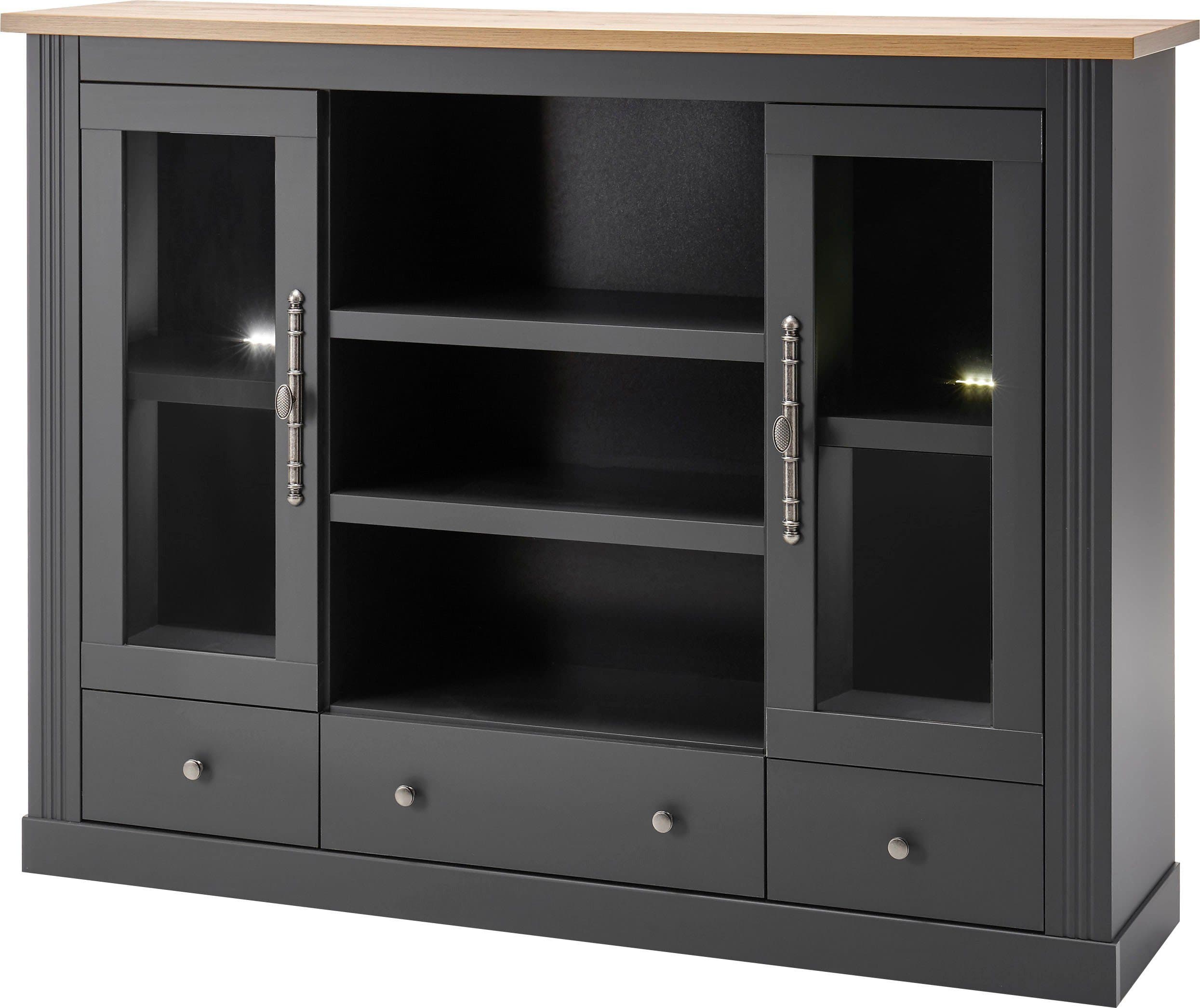 OTTO home Highboard Westminster S | Grau