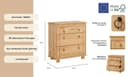 OTTO home Kommode Indra | Holztöne 3
