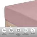 OTTO home Spannbettlaken BLACKBERRY | Rosa 2