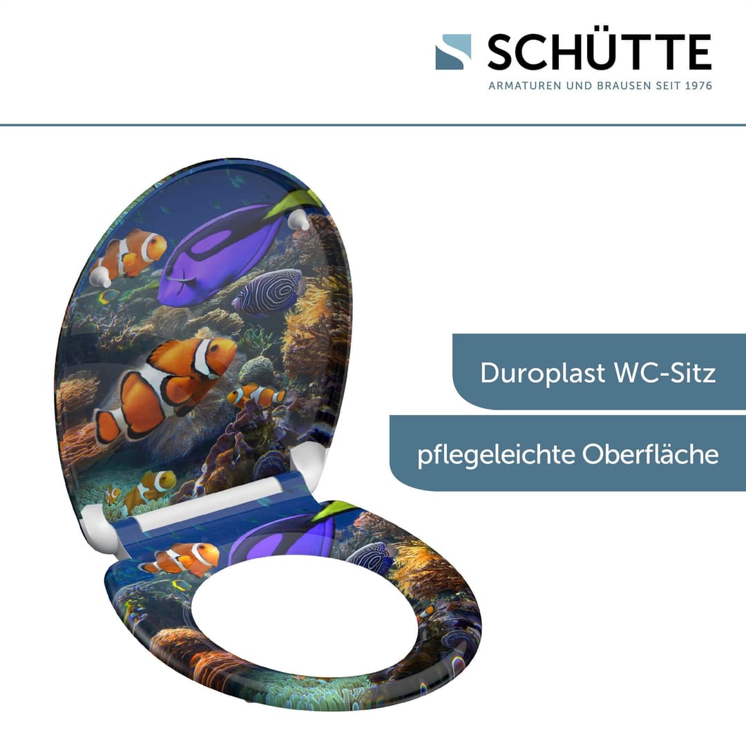Schütte WC-Sitz SEA LIFE | Mehrfarbig