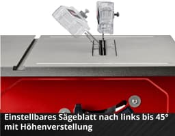 Einhell Tischkreissäge TC-TS 8 | Rot