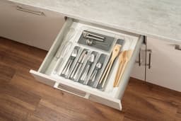 Wenko Besteckkasten 6er | Grau