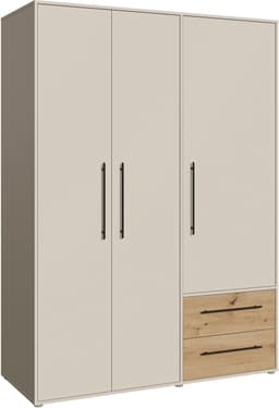 FORTE Kleiderschrank Mokkaris | Holztöne