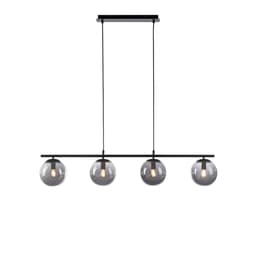 JUST LIGHT Pendelleuchte BIG WIDOW | Schwarz