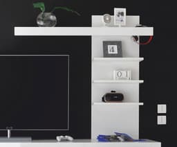 Home affaire Aufsatzregal Carat | Weiß