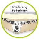 Jockenhöfer Gruppe Ecksofa Orlando L-Form | Grau 4