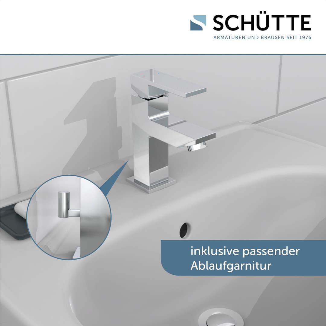 Schütte Waschtischarmatur TOKYO II | Silber
