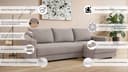 Home affaire Ecksofa MAGHERA | Beige 3