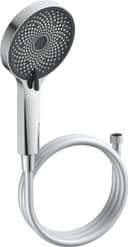 welltime Brausegarnitur Rio | Silber