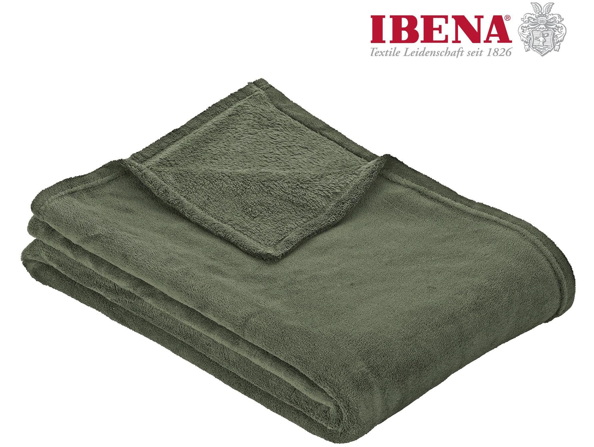 IBENA Olbia Wohndecke | Grün