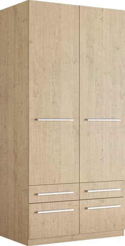 priess Kleiderschrank Barcelona | Holztöne