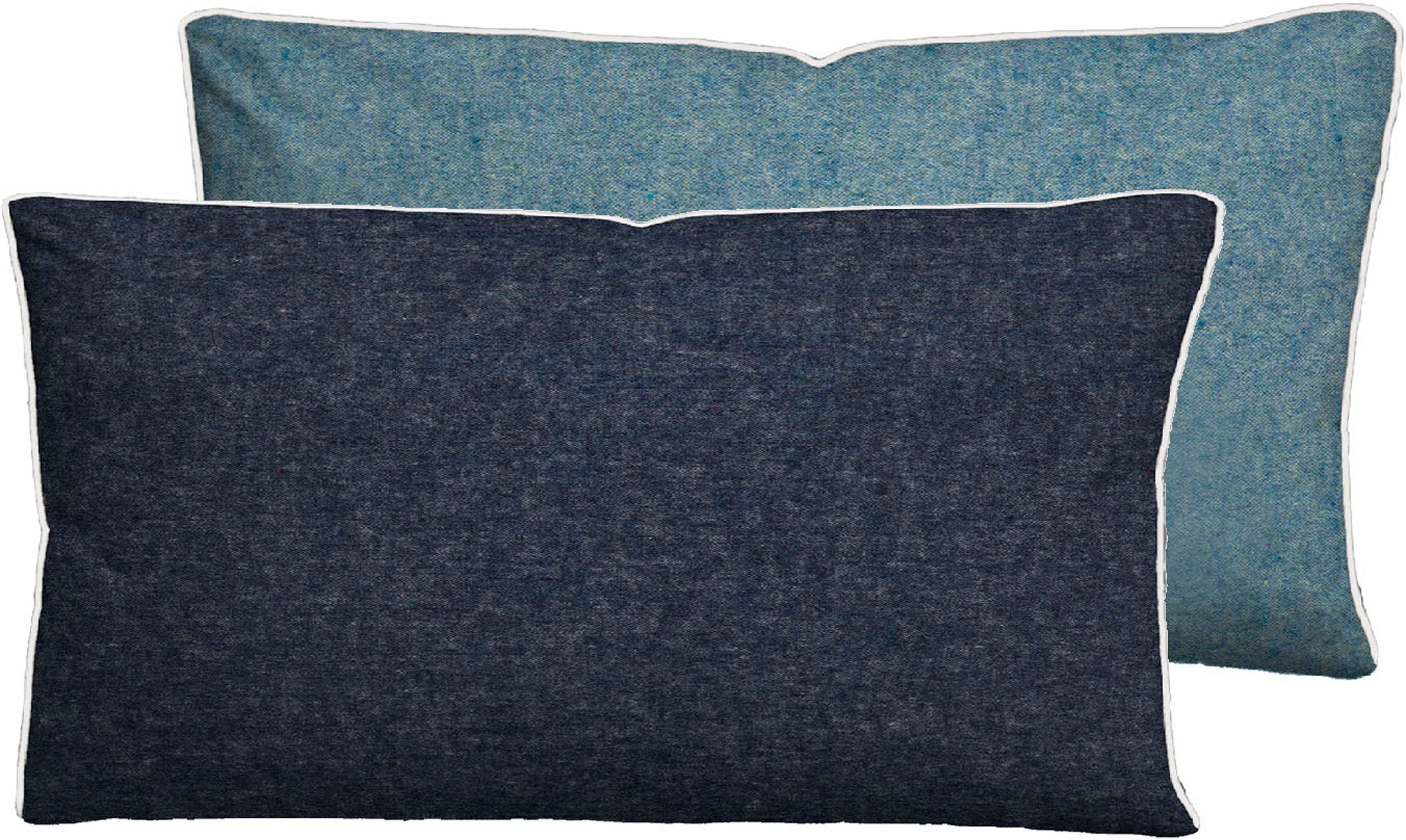 Biberna Kissenbezug Hermal | Blau