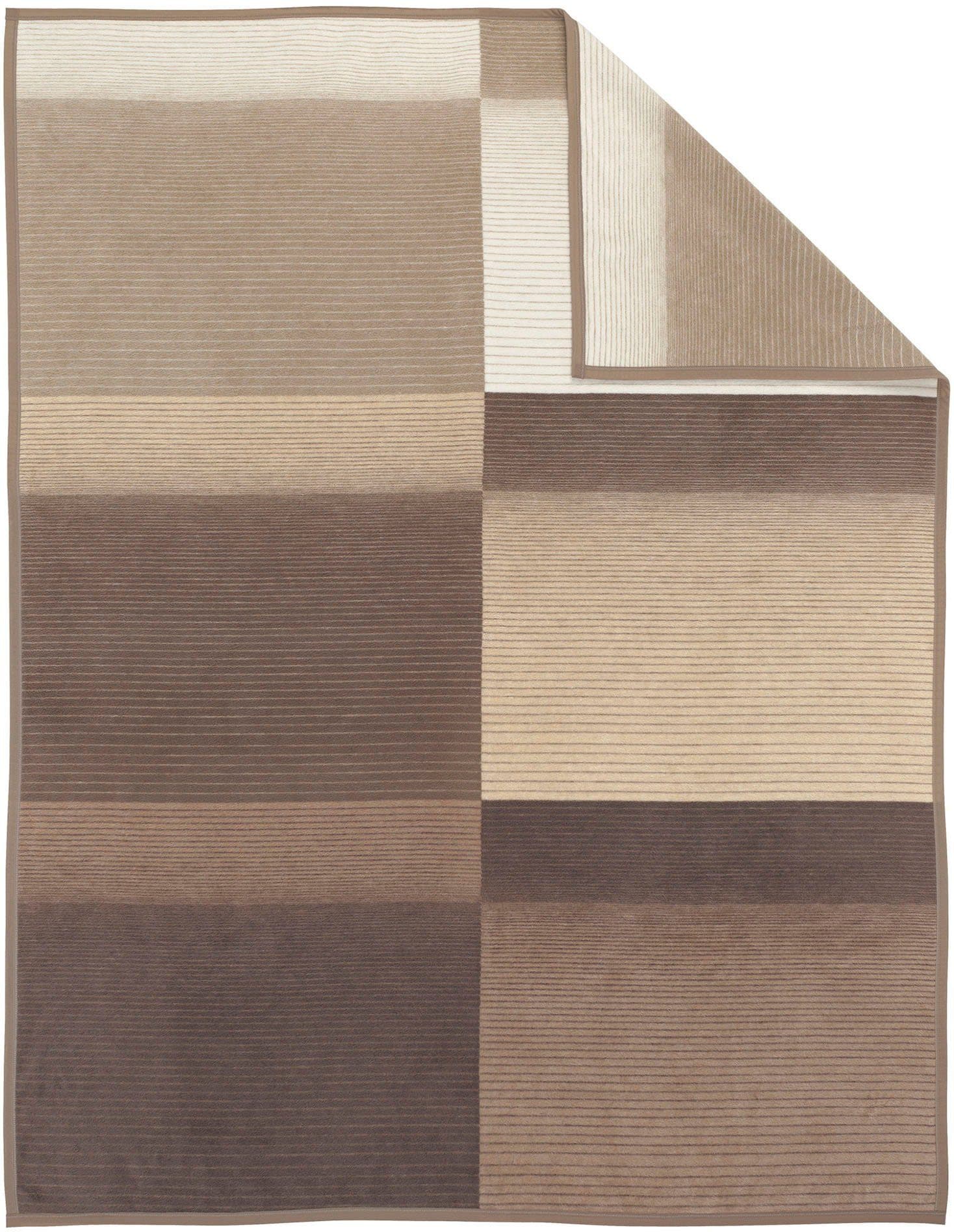 Wohndecke Sorrento Jacquard | Beige