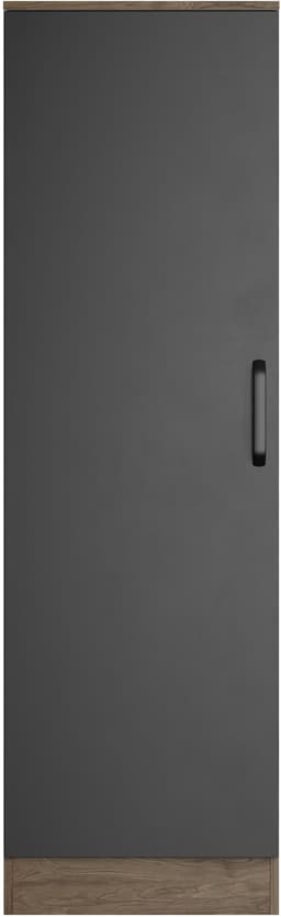 wiho Küchen Seitenschrank Elba Breite 50 cm | Schwarz