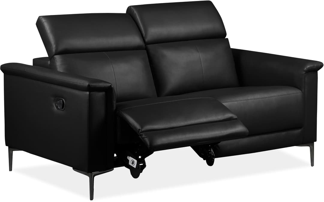 OTTO home 2-Sitzer LUND Sofa | Schwarz