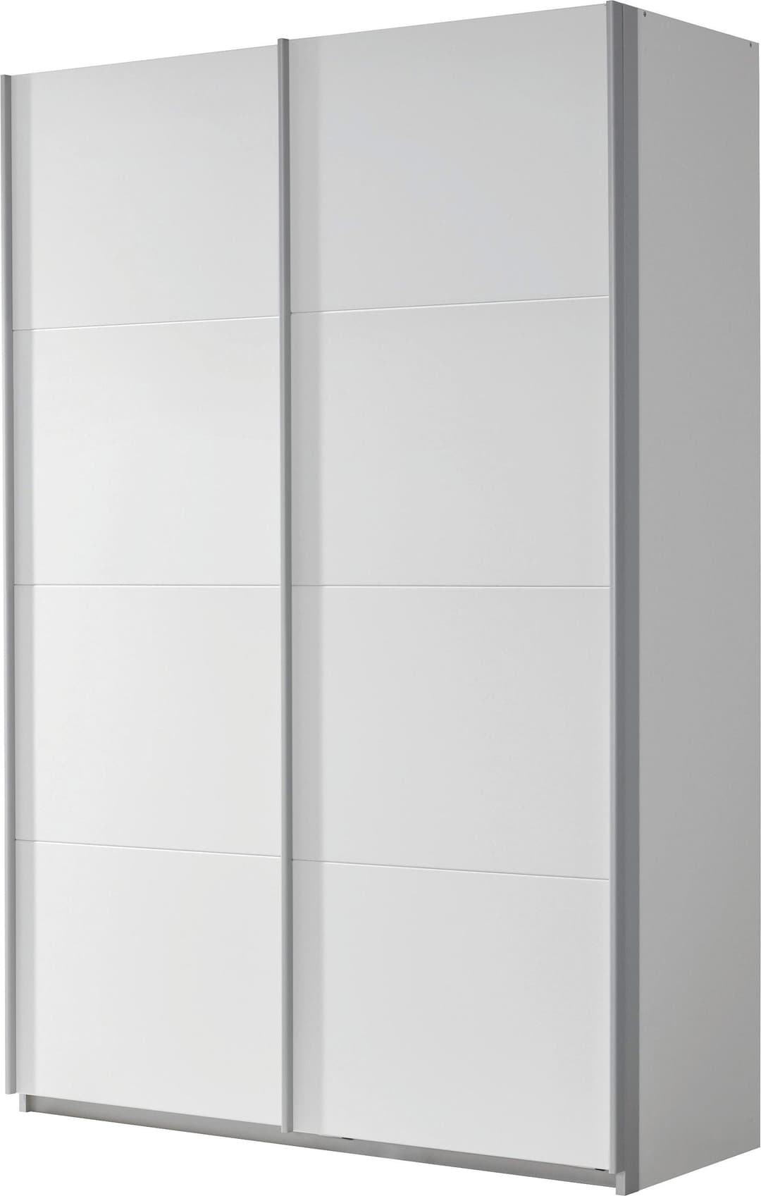 rauch Schwebetürenschrank Quadra | Weiß