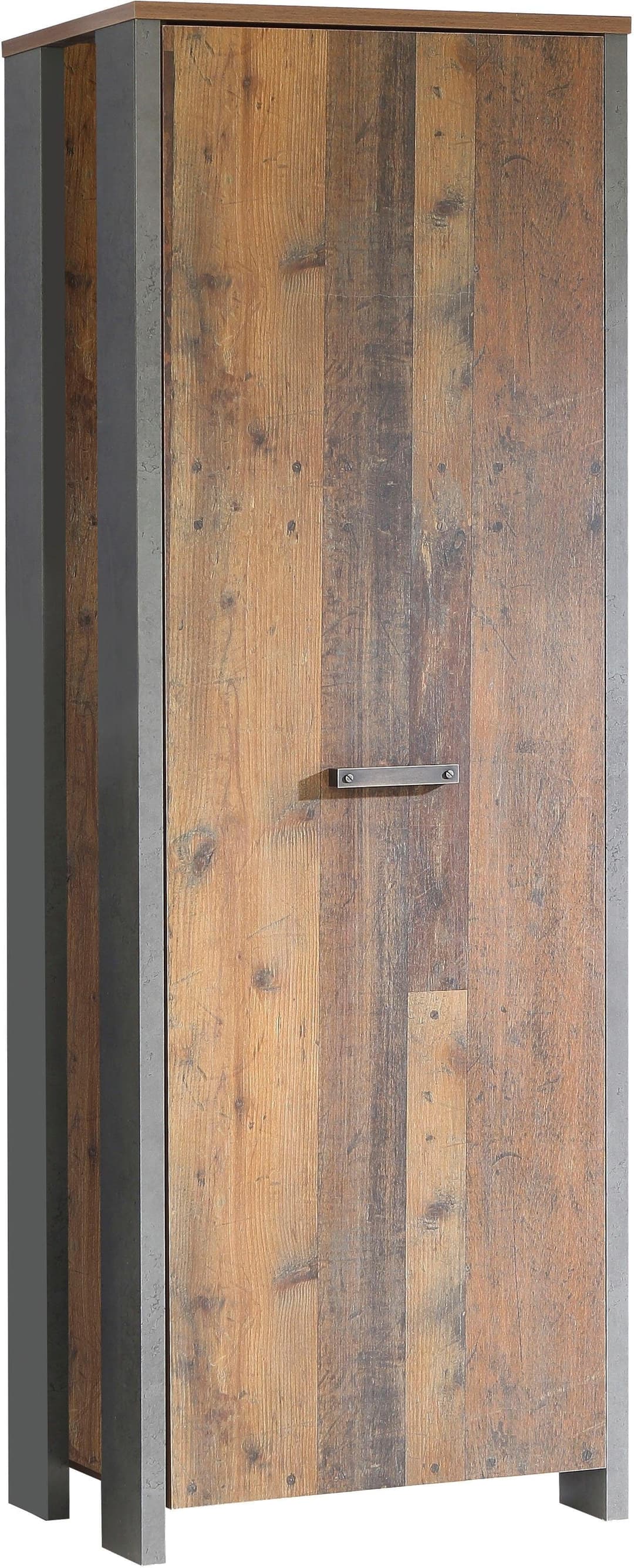 FORTE Garderobenschrank Clif | Holztöne