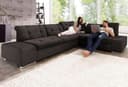 sit&more Ecksofa Pale L-Form | Schwarz 2