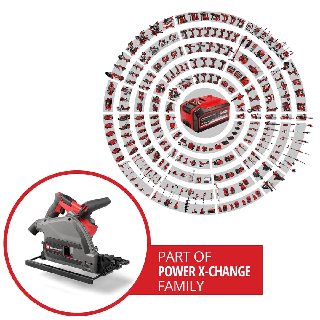 Einhell Akku-Tauchsäge TP-PS 18/165 Li BL - Solo | Grau