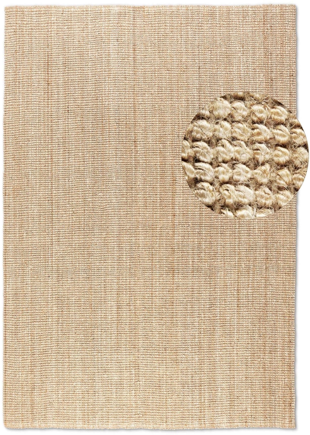 HANSE Home Teppich Jaipur Juteteppich | Beige