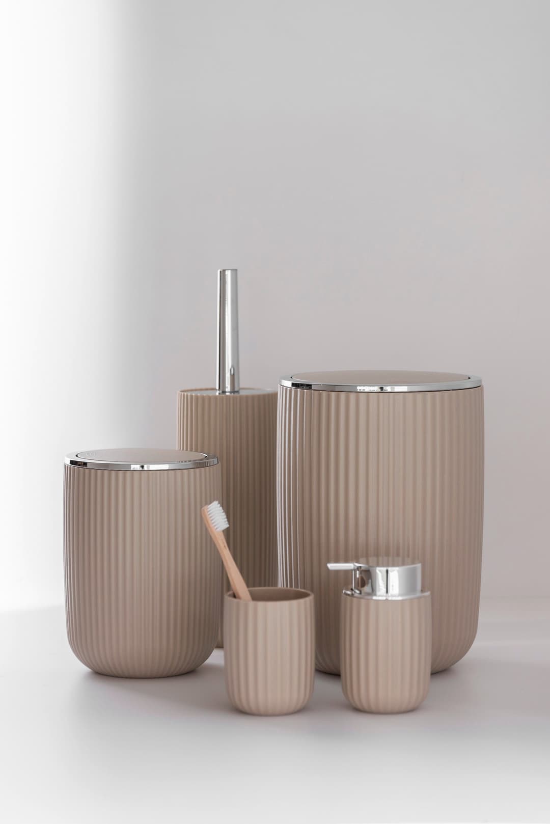 Wenko WC-Garnitur Agropoli | Beige