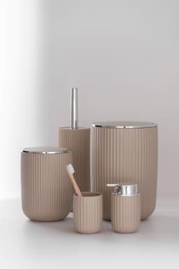 Wenko WC-Garnitur Agropoli | Beige