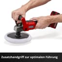 Einhell Akku-Poliermaschine CE-CP 18/180 Li E-Solo | Rot 5
